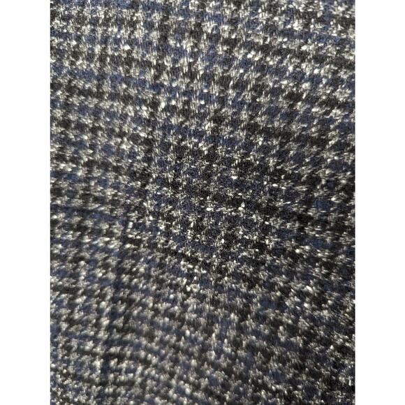 PT Torino Super 100’s Slim Fit Wool Silk Tweed Dress Pants Gray Black Italian 50 - Picture 13 of 14